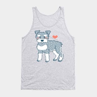 Schnauzer Puppy Tank Top